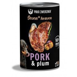 Karma mokra Seventh Heaven Pork & plum (schab ze śliwką) 400g