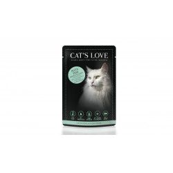 CAT'S LOVE  Pute - indyk w naturalnej galaretce 85g