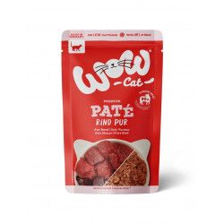 WOW CAT Rind Pur - wołowina dla dorosłych kotów (125g)