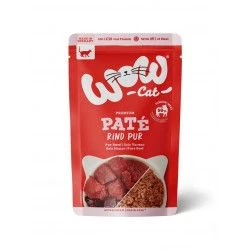 WOW CAT Rind Pur - wołowina dla dorosłych kotów (125g)